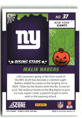 Malik Nabers 2024 Score-A-Treat Rising Stars Green Bats #37
