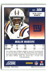 Malik Nabers 2024 Score #306