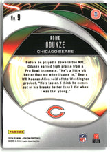 Rome Odunze 2024 Panini Prizm Portals #9