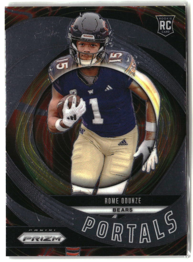 Rome Odunze 2024 Panini Prizm Portals #9