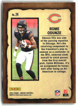 Rome Odunze 2024 Panini Mosaic Notoriety #24