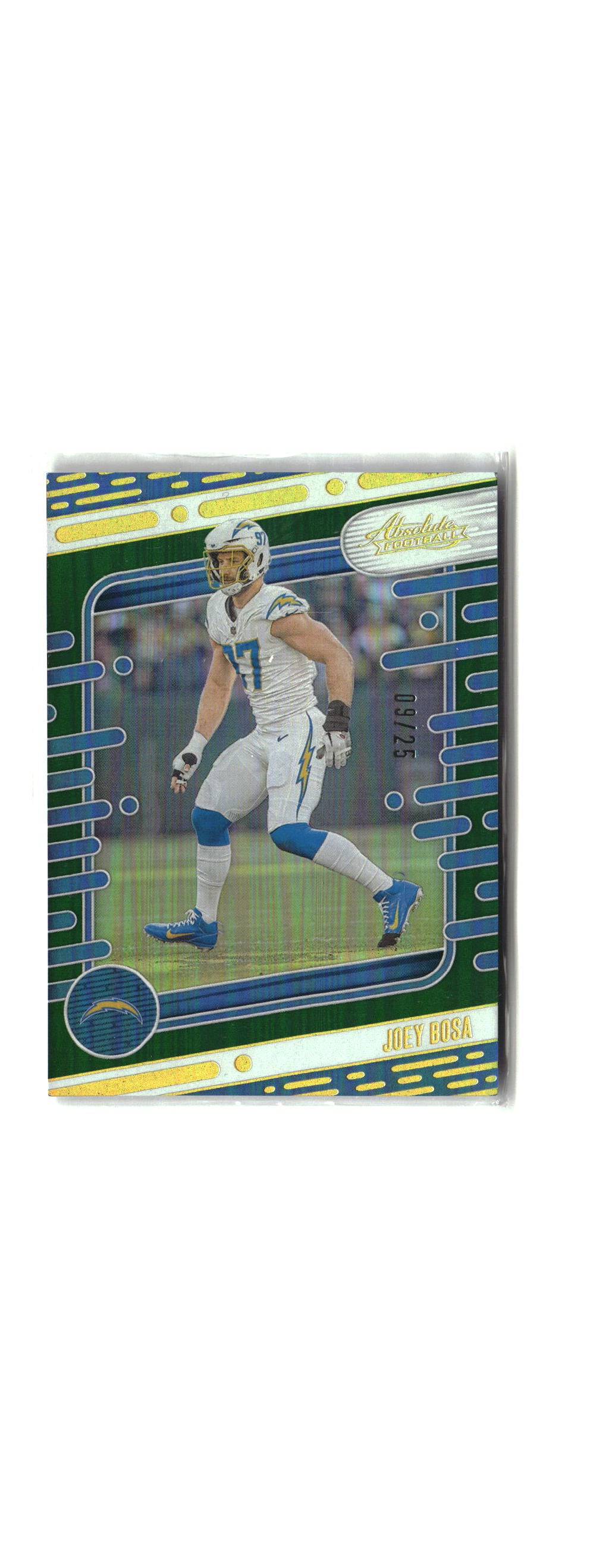 Joey Bosa 2024 Panini Absolute Green Spectrum #59 #/25