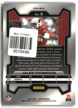 Jalen Thompson 2023 Panini Prizm Forest Camo #8 #/15