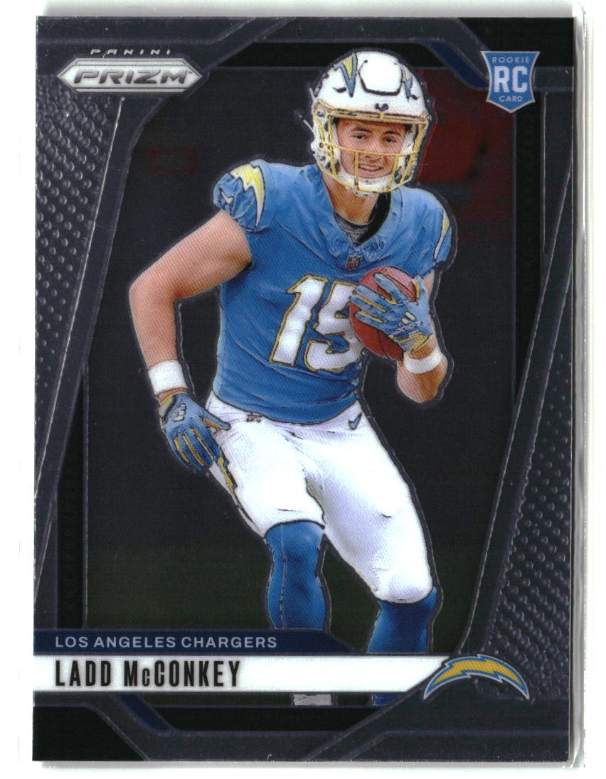 Ladd McConkey 2024 Panini Prizm #365