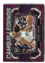 Angel Reese 2024 Panini Prizm Draft Picks - Campus Legends Prizms Purple Wave #4