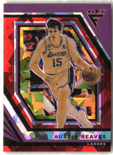 Austin Reaves 2022-23 Panini Flux Red Cracked Ice #200