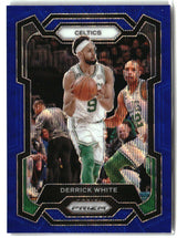 Derrick White 2023-24 Panini Prizm Prizms Blue Wave #229