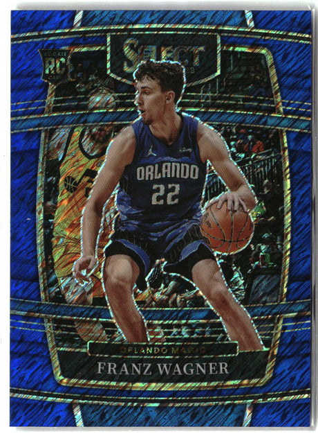 Franz Wagner 2021-22 Panini Select Blue Shimmer Prizms #15