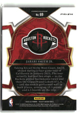 Jabari Smith Jr. 2022-23 Panini Select Orange Flash Prizms #69