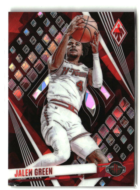 Jalen Green 2023-24 Panini Phoenix Phoenix Maroon Ice #58 #/275