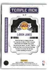 LeBron James 2023-24 Panini Phoenix Temple Men Phoenix Blue Ice #2