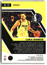 Luka Doncic 2022-23 Panini Flux Silver #105