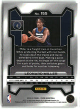 Leonard Miller 2023-24 Panini Prizm #155