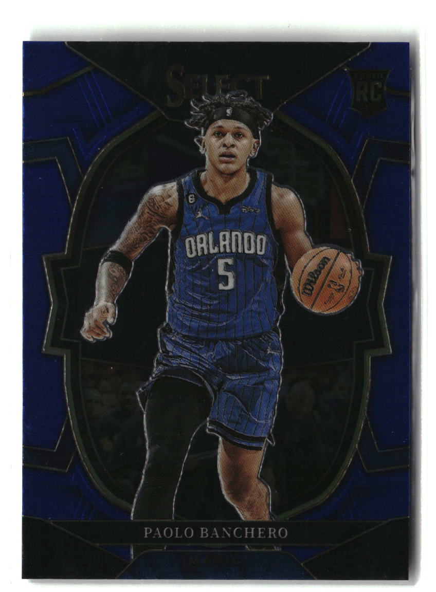 Paolo Banchero 2022-23 Panini Select Blue (Retail Base) #72
