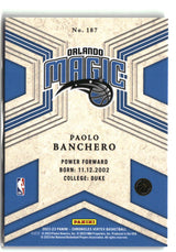 Paolo Banchero 2022-23 Panini Chronicles Pink #187