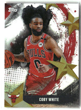 Coby White 2025-26 Topps Stars of the NBA #SA-16