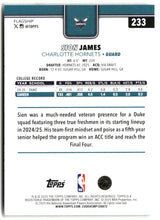 Sion James 2025-26 Topps #233
