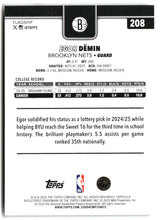 Egor Dëmin 2025-26 Topps #208