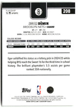 Egor Dëmin 2025-26 Topps #208