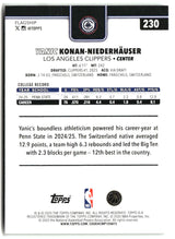 Yanic Konan-Niederhäuser 2025-26 Topps #230