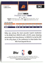 Koby Brea 2025-26 Topps #242