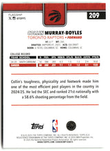 Collin Murray-Boyles 2025-26 Topps #209