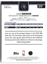 Joan Beringer 2025-26 Topps #217