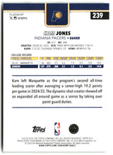 Kam Jones 2025-26 Topps #239