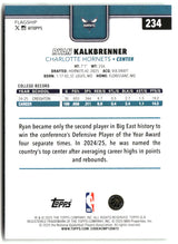 Ryan Kalkbrenner 2025-26 Topps #234