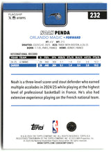 Noah Penda 2025-26 Topps #232