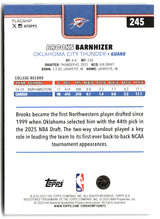 Brooks Barnhizer 2025-26 Topps #245