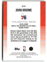 Johni Broome 2025-26 Topps New School #NS-35