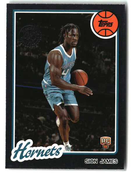 Sion James 2025-26 Topps 1980-81 Topps Basketball #80BK-76