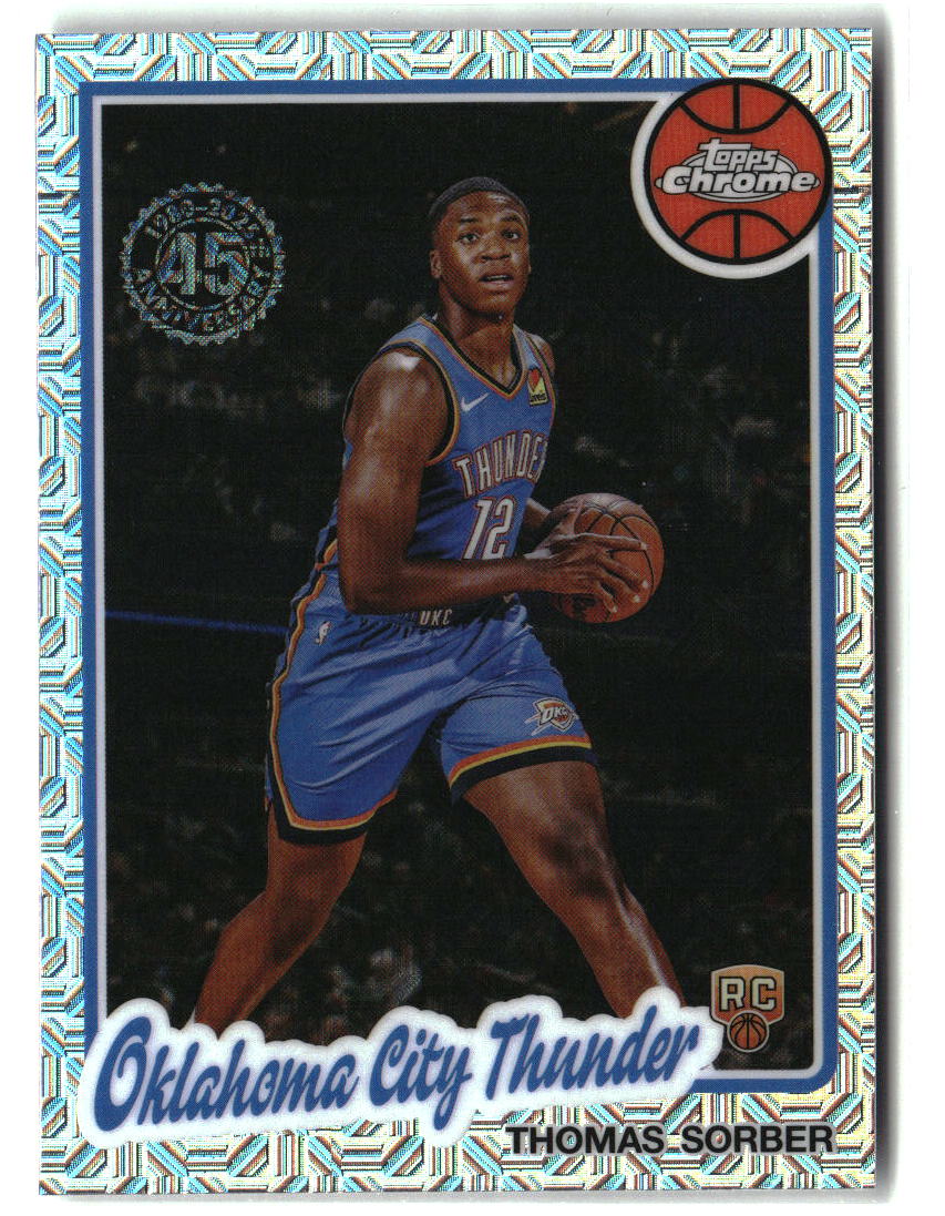 Thomas Sorber 2025-26 Topps 1980-81 Topps Chrome Basketball #TC-TS