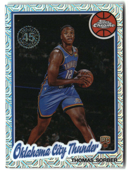 Thomas Sorber 2025-26 Topps 1980-81 Topps Chrome Basketball #TC-TS