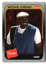 Michael Jordan 2018-19 Fleer Hanes Michael Jordan Red Foil #MJ-34