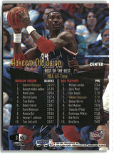 Hakeem Olajuwon 1998-99 Flair Showcase #45