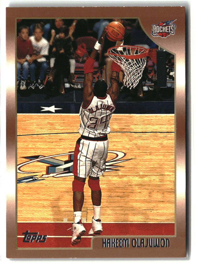 Hakeem Olajuwon 1998-99 Topps #132