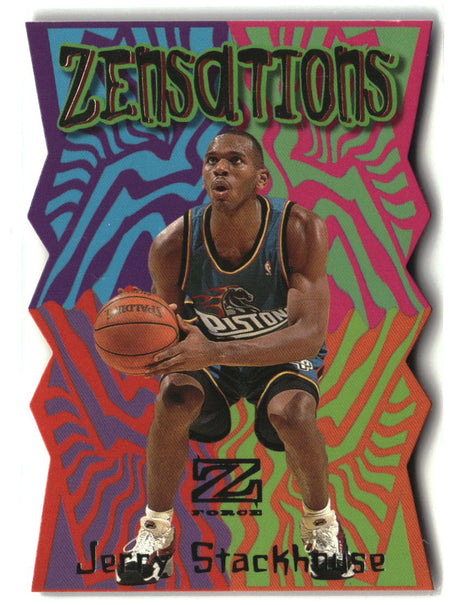 Jerry Stackhouse 1997-98 SkyBox Z-Force Zensations #21 ZN