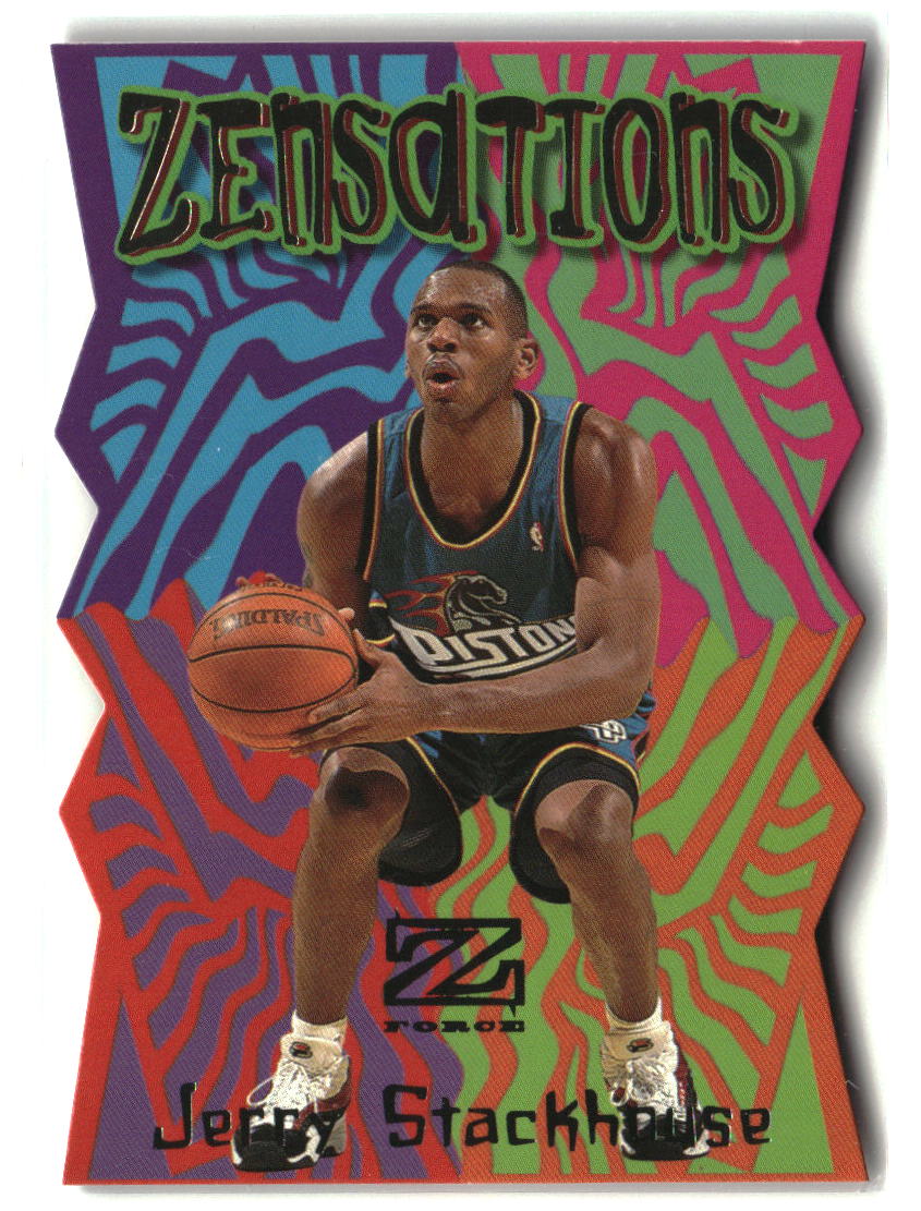 Jerry Stackhouse 1997-98 SkyBox Z-Force Zensations #21 ZN