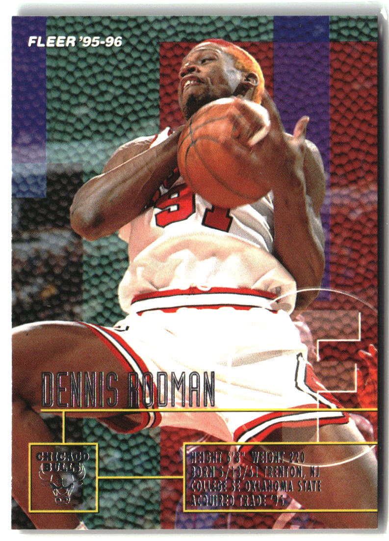 Dennis Rodman 1995-96 Fleer #213