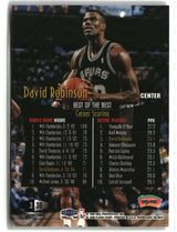 David Robinson 1998-99 Flair Showcase #38