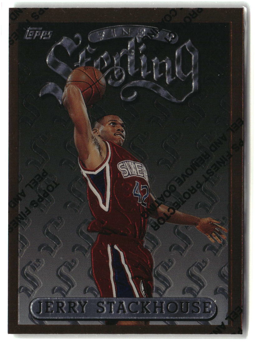 Jerry Stackhouse 1996-97 Finest #48