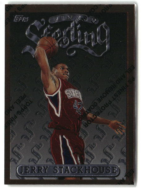 Jerry Stackhouse 1996-97 Finest #48