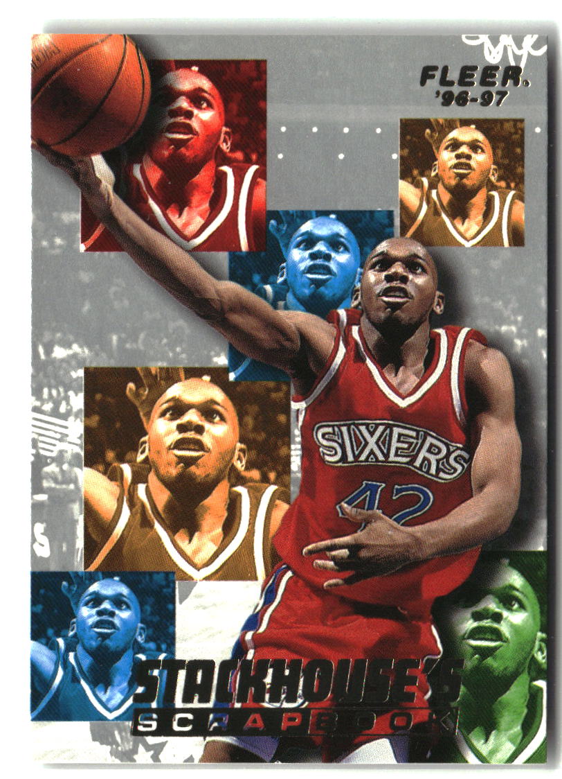 Jerry Stackhouse 1996-97 Fleer Stackhouse's Scrapbook #S-9