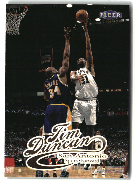 Tim Duncan 1998-99 Ultra #55