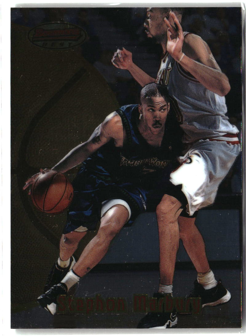 Stephon Marbury 1997-98 Bowman's Best #86