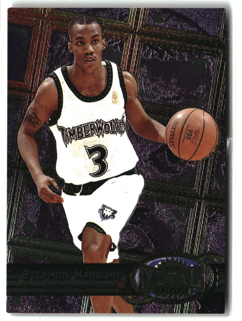 Stephon Marbury 1997-98 Metal Universe #90