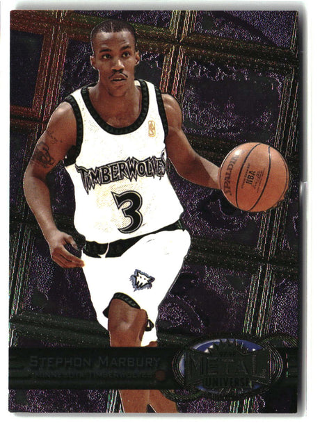 Stephon Marbury 1997-98 Metal Universe #90