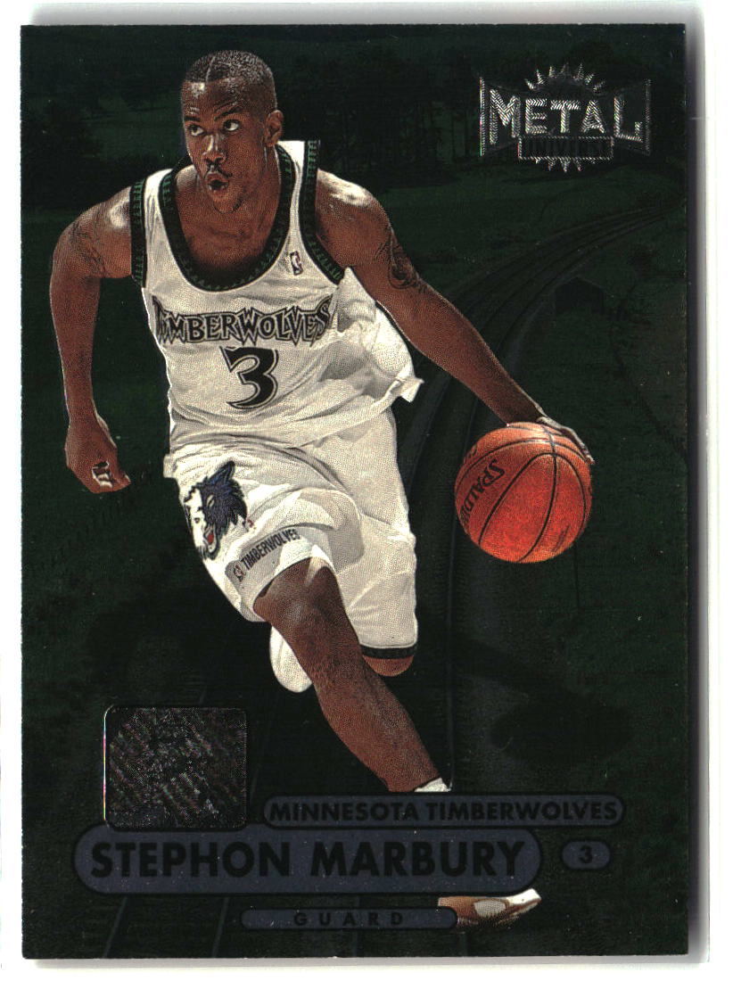 Stephon Marbury 1997-98 Metal Universe Championship #55